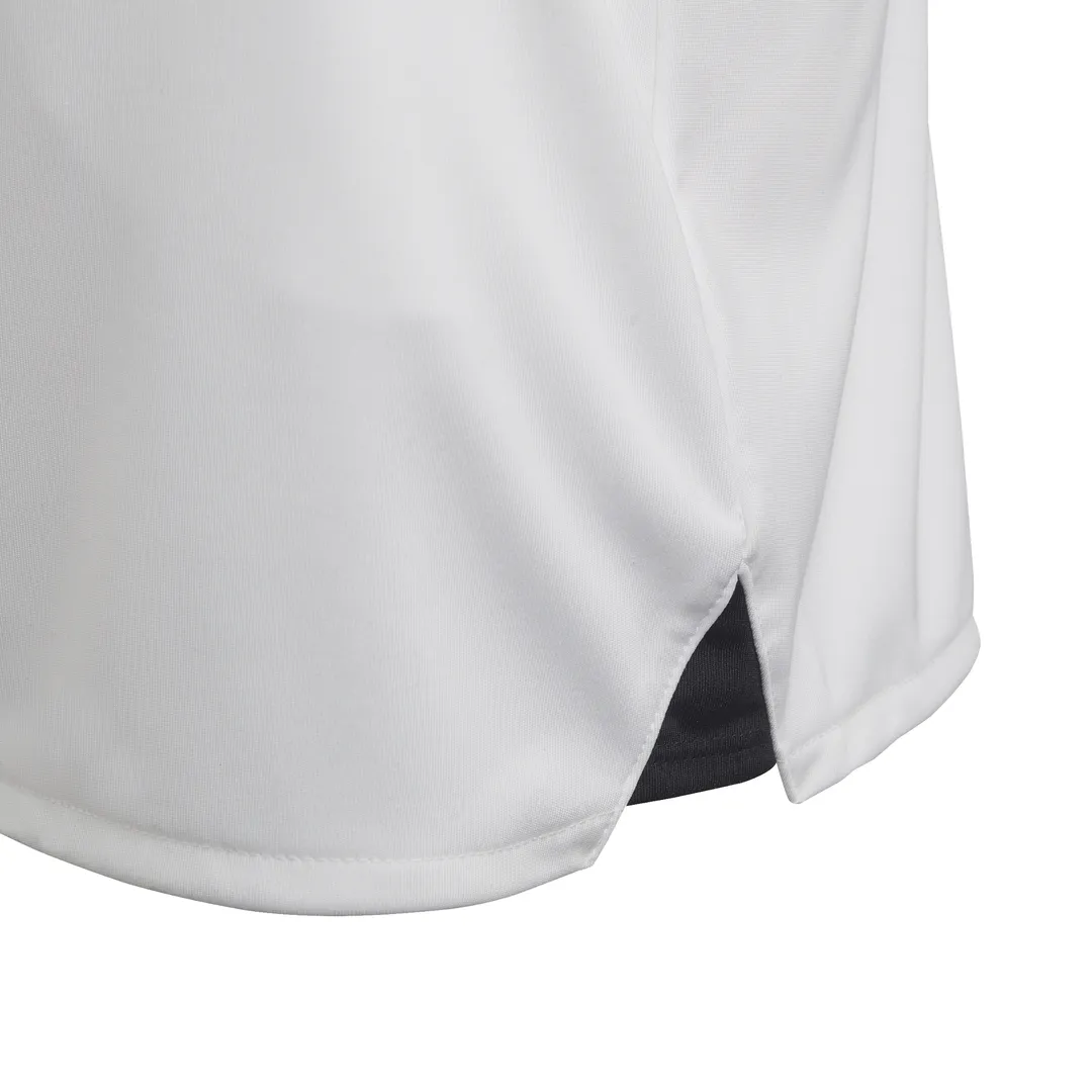 adidas Girl's Club Skirt (White/Silver/Black)