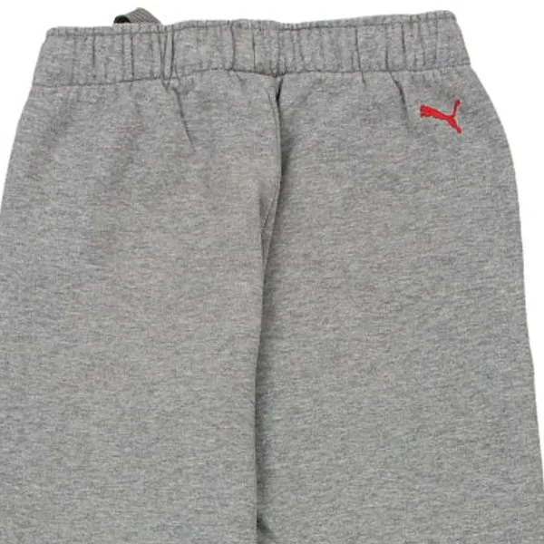 Age 10 Puma Joggers - Medium Grey Cotton