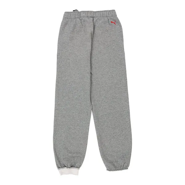Age 10 Puma Joggers - Medium Grey Cotton