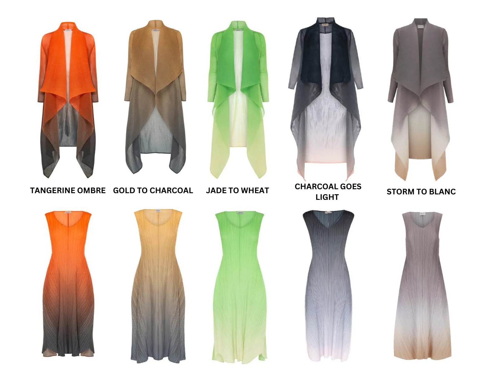 Alquema Long Collare Coat - CAPER