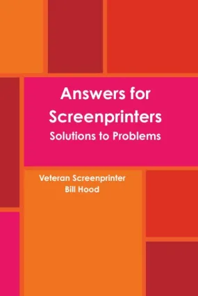 Answers for Screenprinters