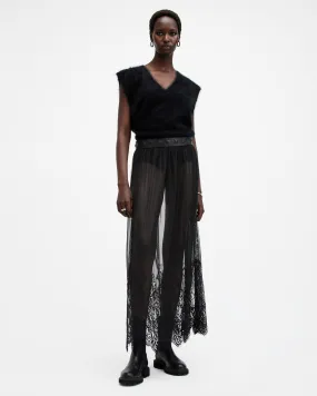 Ariella Lace Midi Skirt