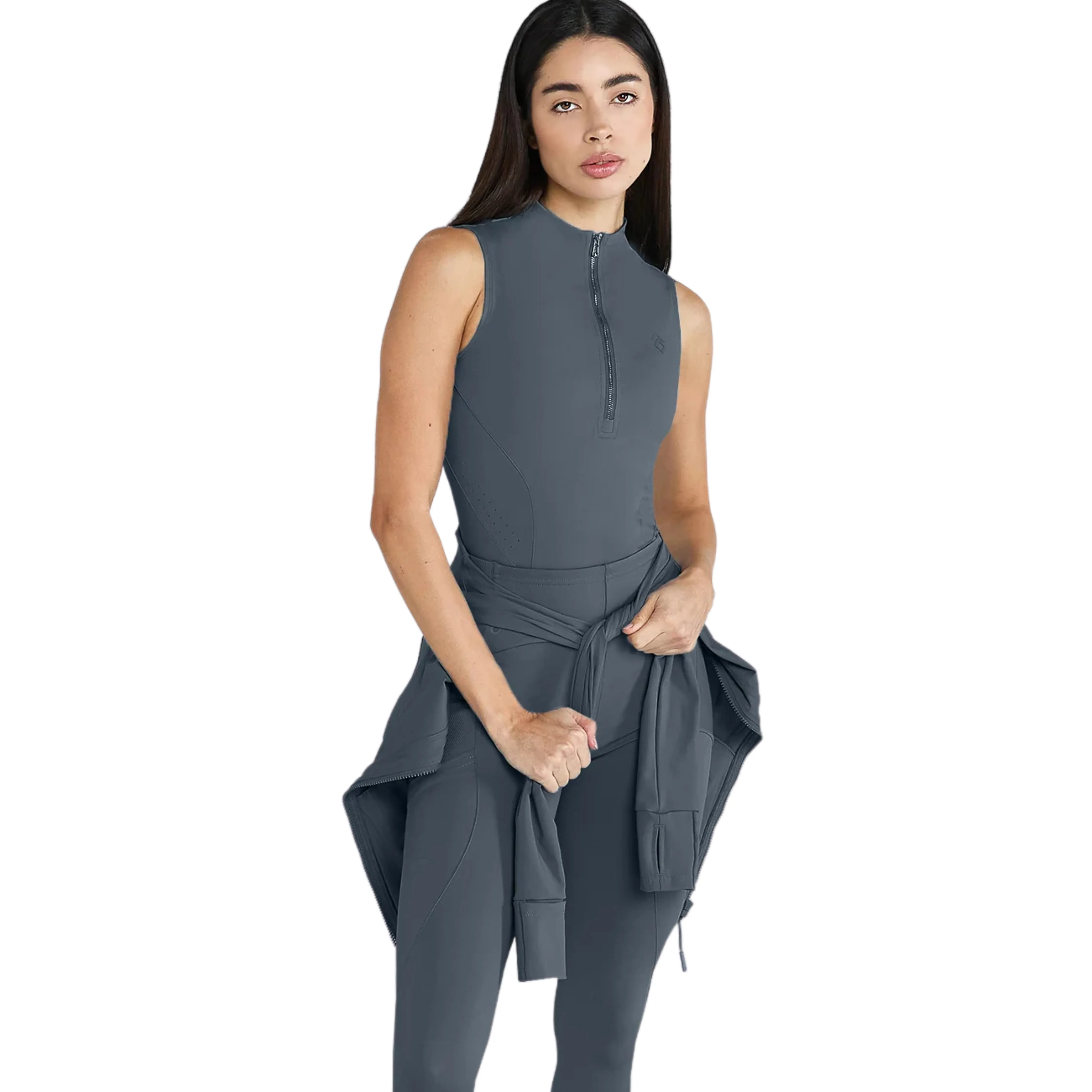 Aztec Diamond Sleeveless Base Layer - Petrol
