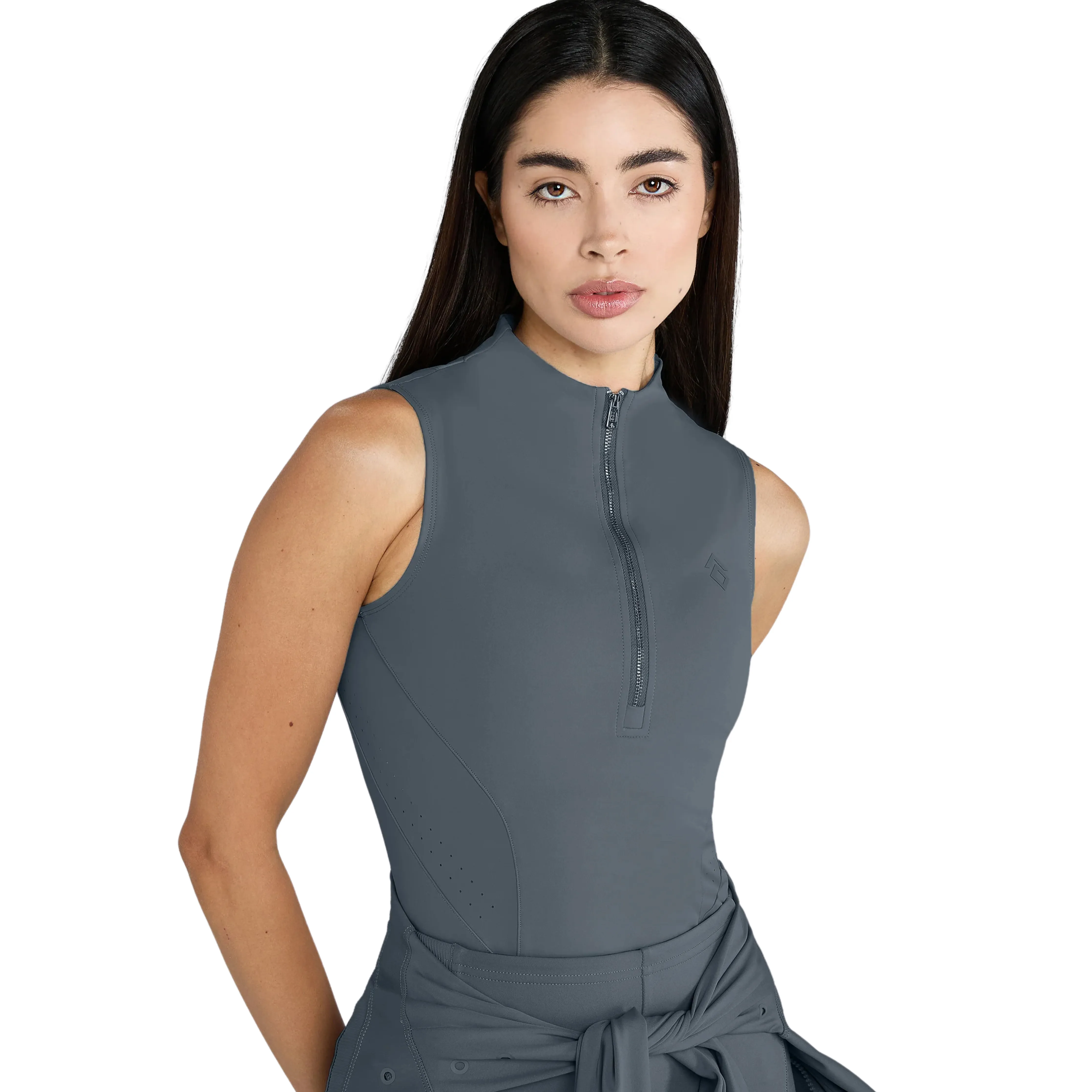 Aztec Diamond Sleeveless Base Layer - Petrol
