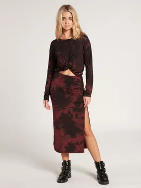 Be Easy Babe Midi Skirt