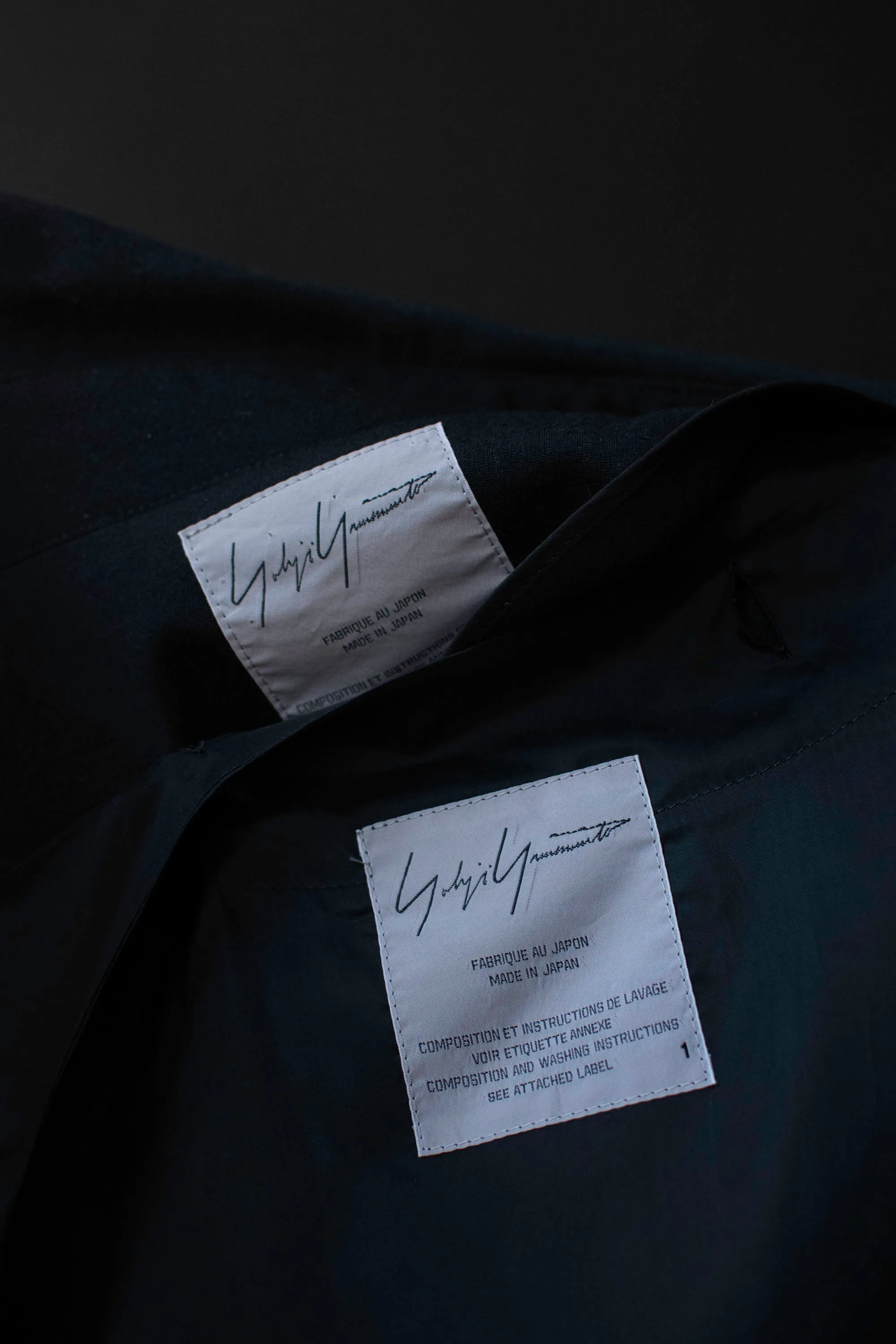 Black Coat | Yohji Yamamoto
