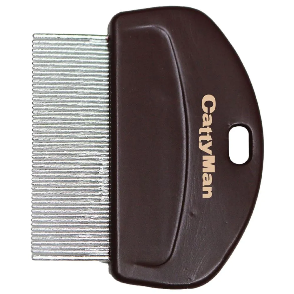 CattyMan Natural Style Flea Comb For Cats