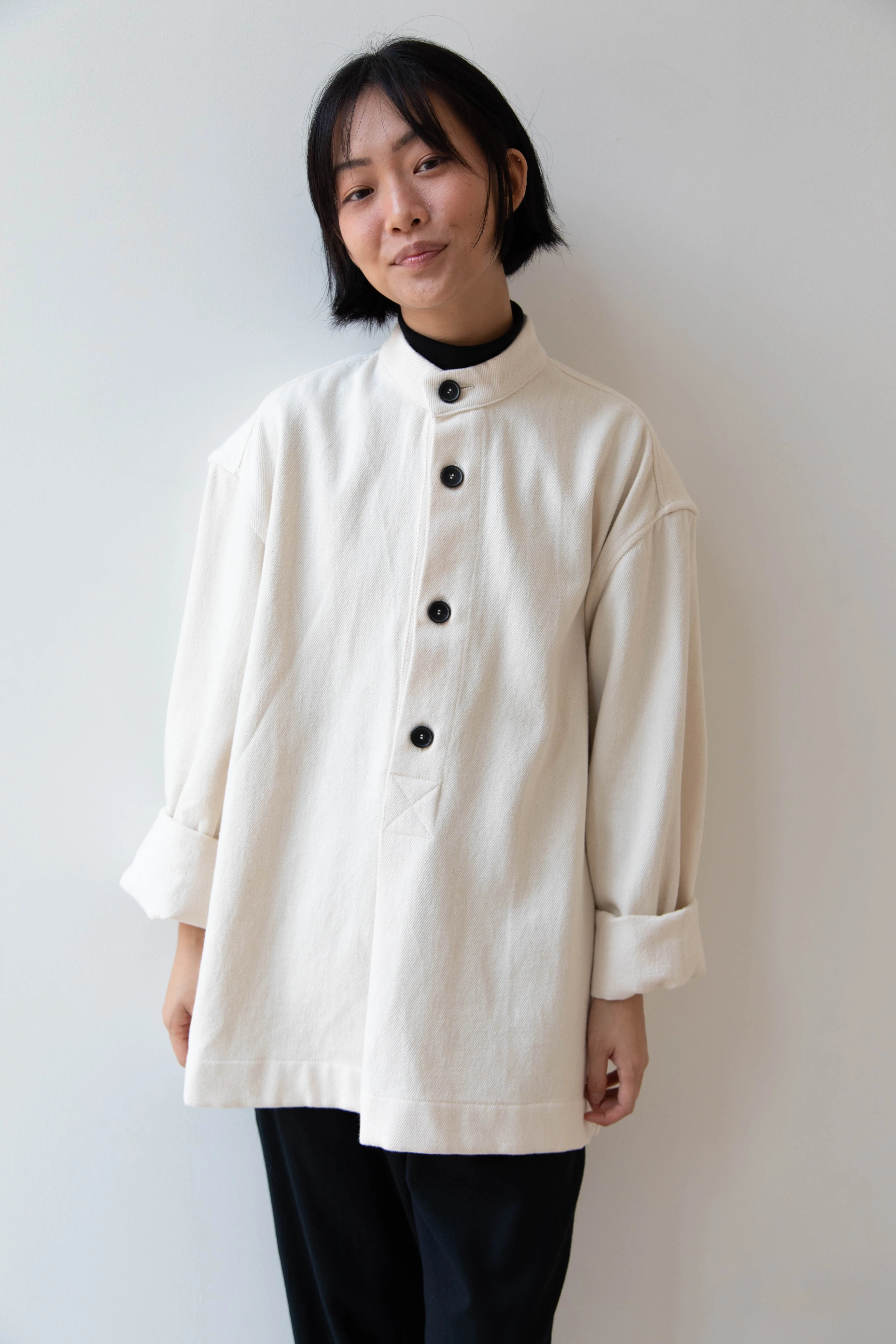 Cawley Pullover in Ecru