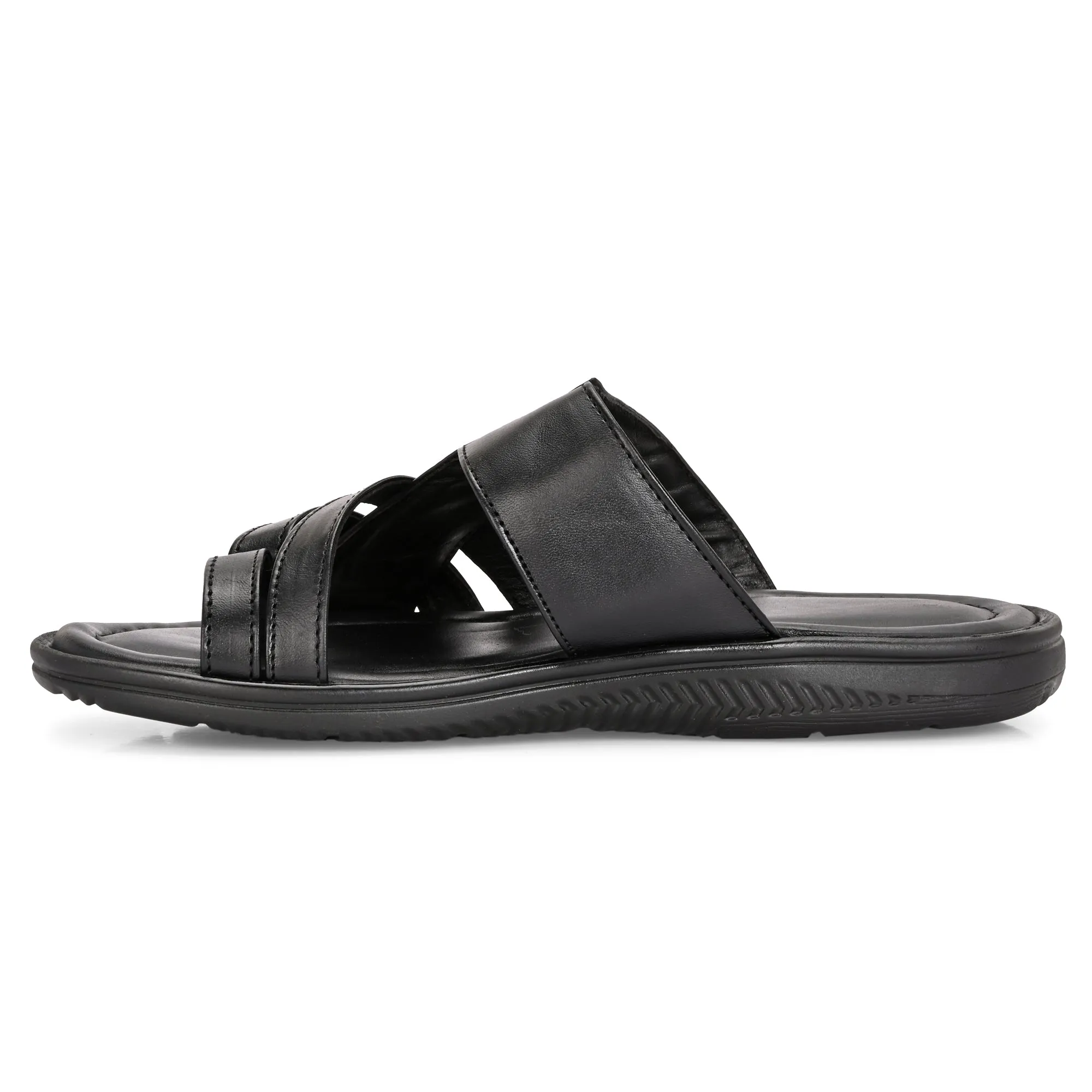 Classic Premium Black Men Formal Slipper