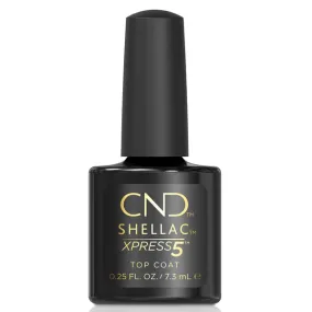 CND SHELLAC - XPRESS5™ Top Coat SMALL 0.25 oz