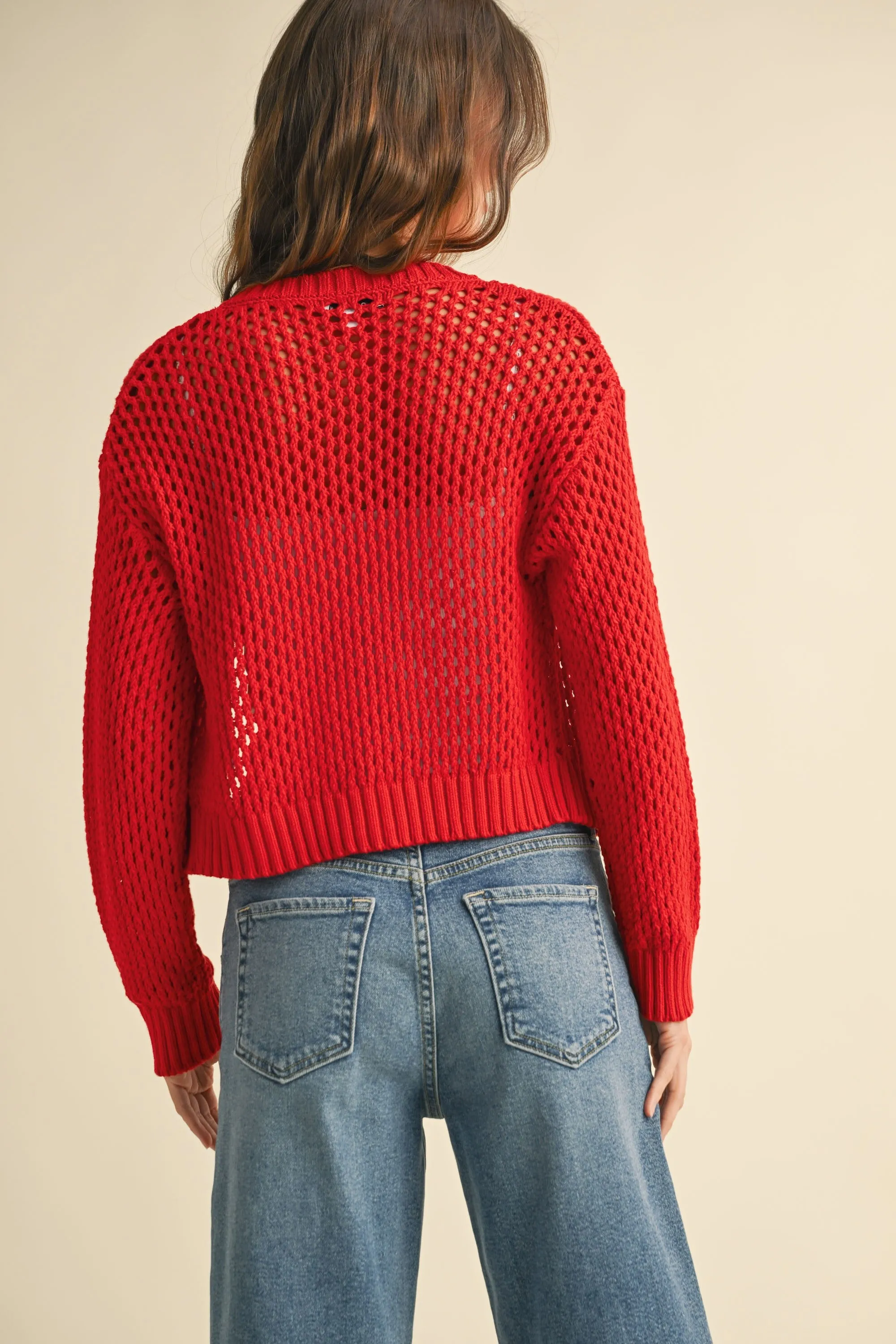 Crochet Buttondown Cardigan