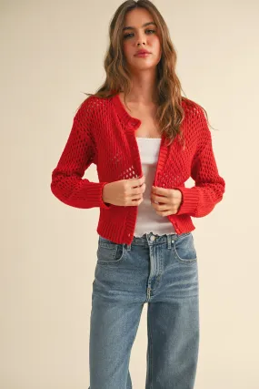 Crochet Buttondown Cardigan