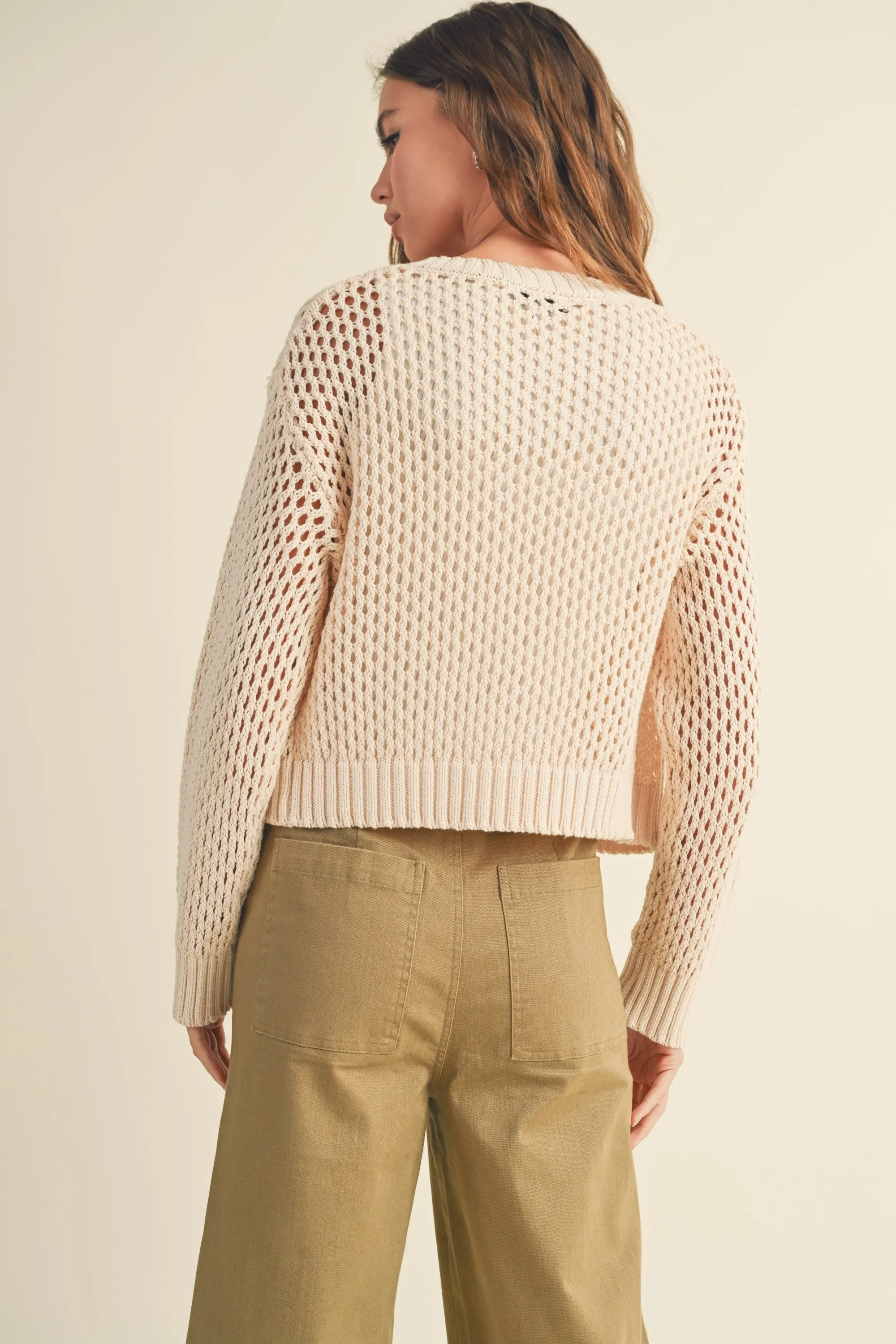 Crochet Buttondown Cardigan