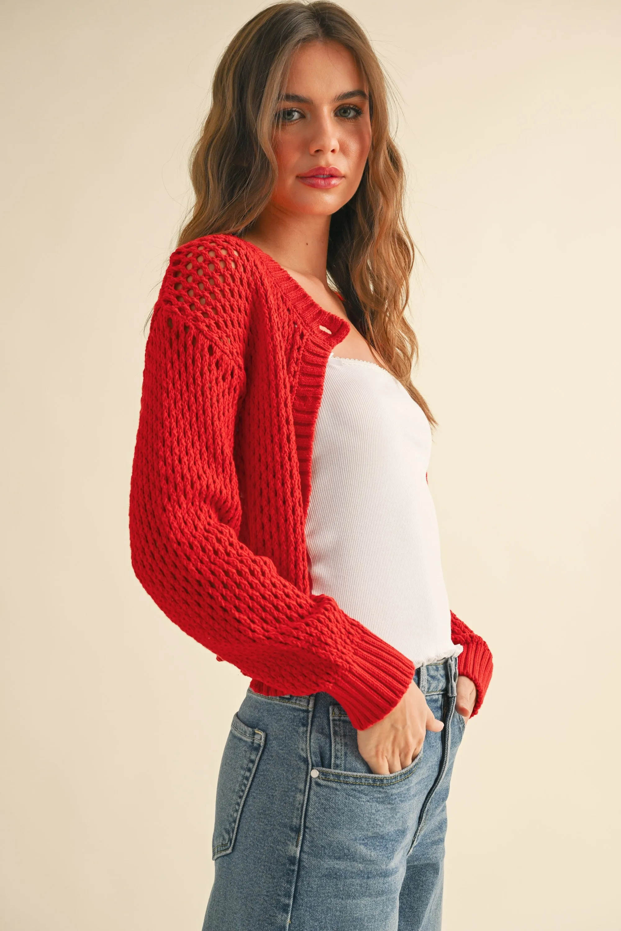 Crochet Buttondown Cardigan
