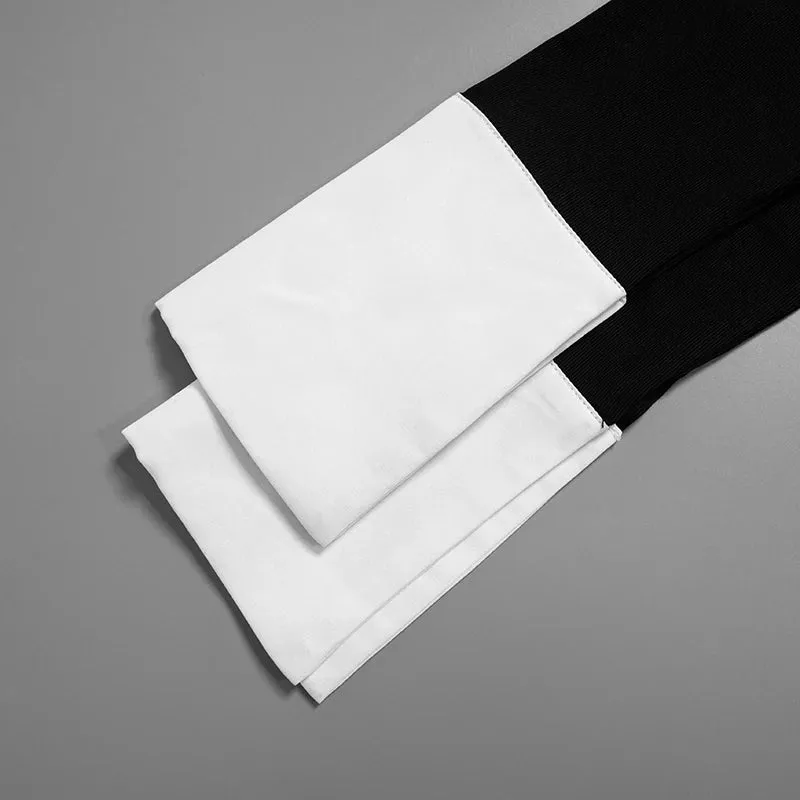 Cut The Check Collar Jumpsuit