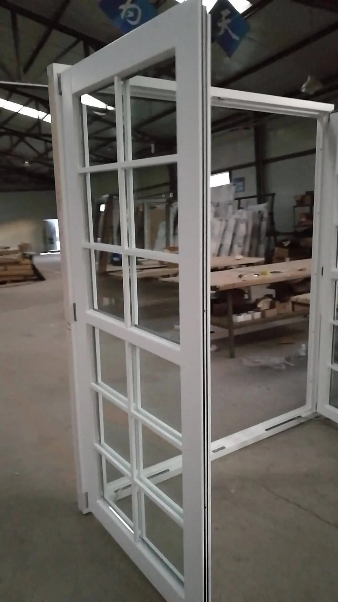 DOORWIN 2021Iv68 series white color window italian wood style windows by Doorwin on Alibaba