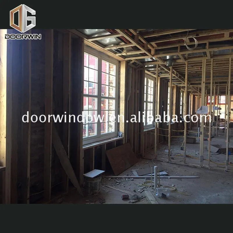 DOORWIN 2021Iv68 series white color window italian wood style windows by Doorwin on Alibaba