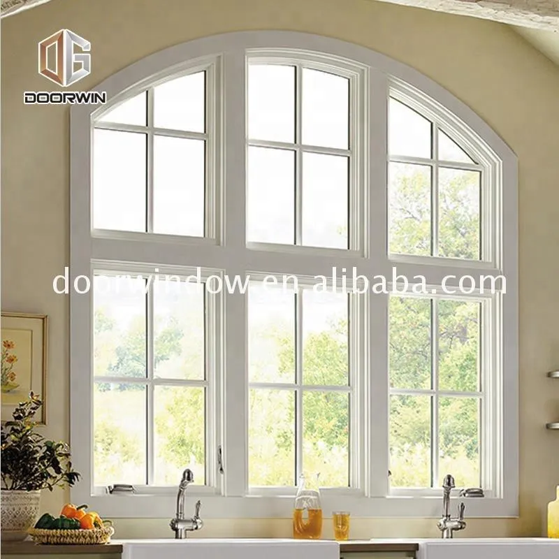 DOORWIN 2021Nfrc circle shaped round white window by Doorwin on Alibaba