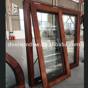 DOORWIN 2021OEM Factory chartwell wooden windows charcoal aluminium ceiling