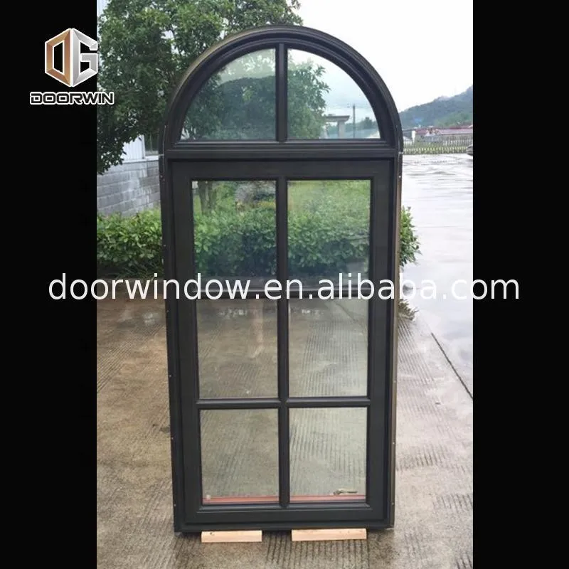 DOORWIN 2021Round shape window grill arch glass windows by Doorwin on Alibaba