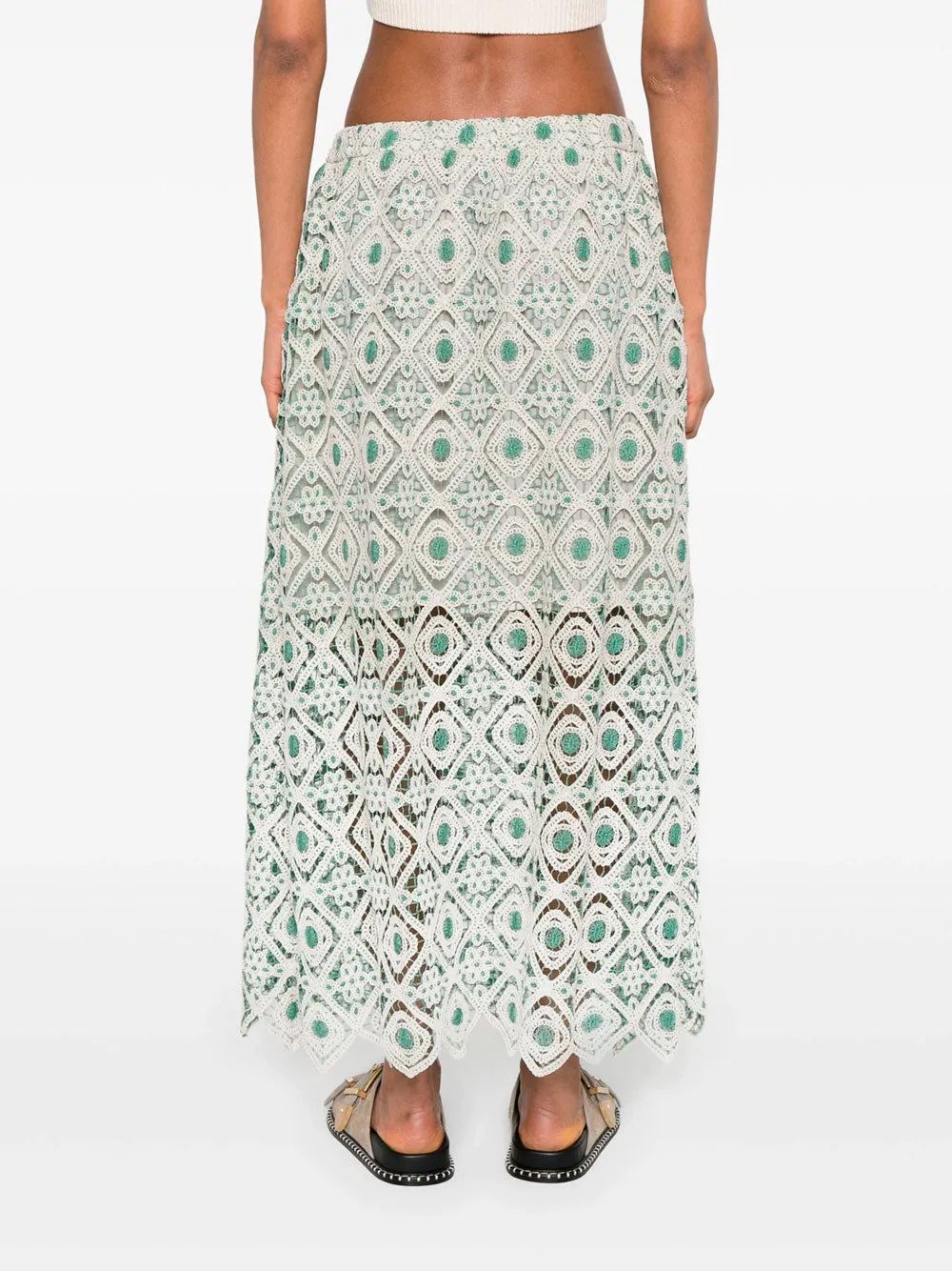 Drawstring skirt