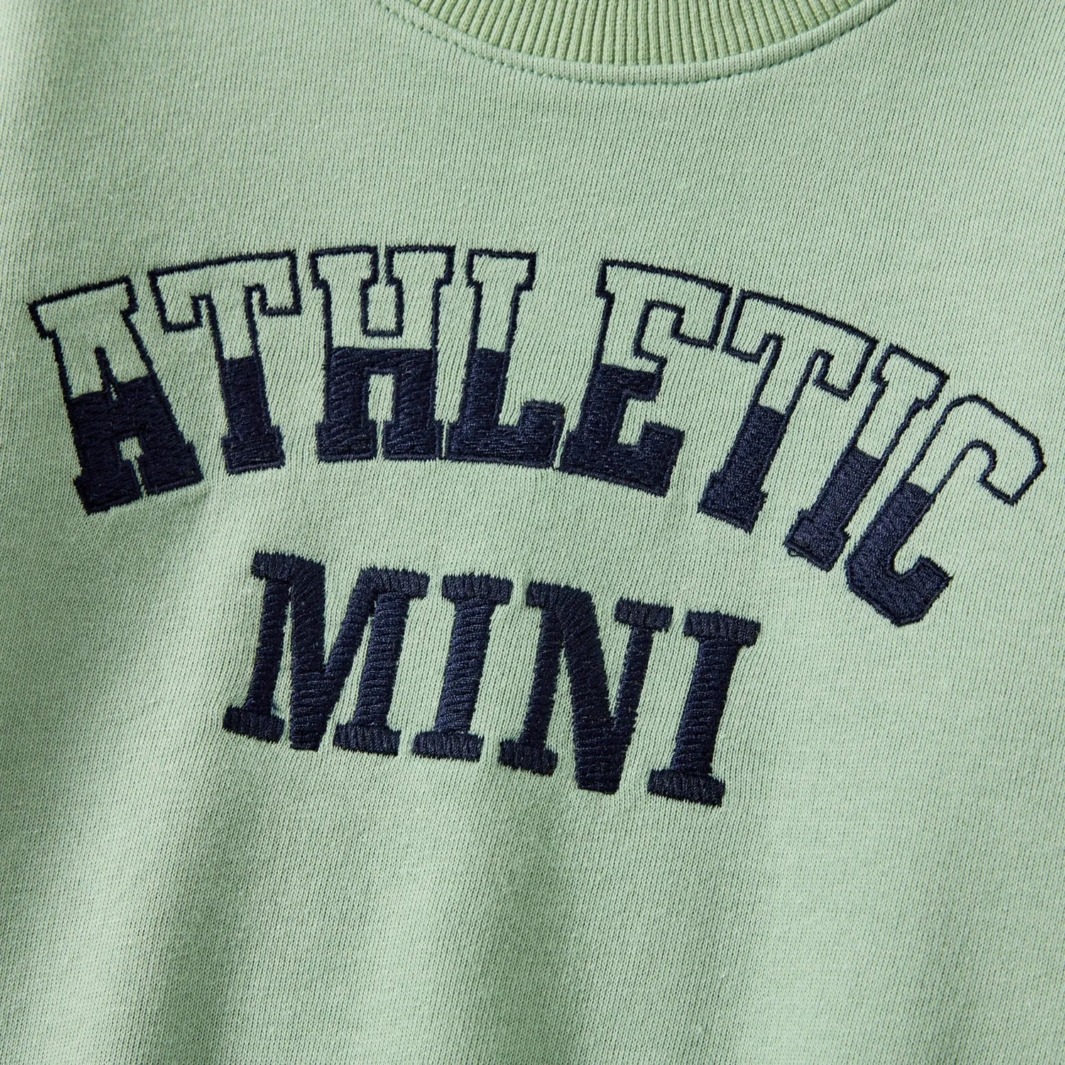 Family Matching Letter Print Long-sleeve Pullover