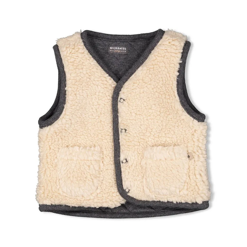 Feetje Omkeerbaar gilet - Camp Wilderness