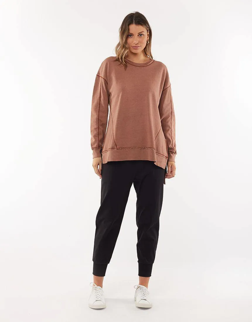 Foxwood || Fleur Crew - Rust