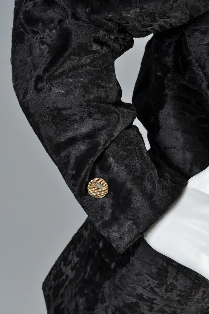 Galanos Avant Garde Broadtail Jacket