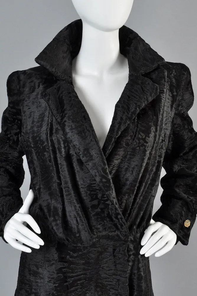 Galanos Avant Garde Broadtail Jacket
