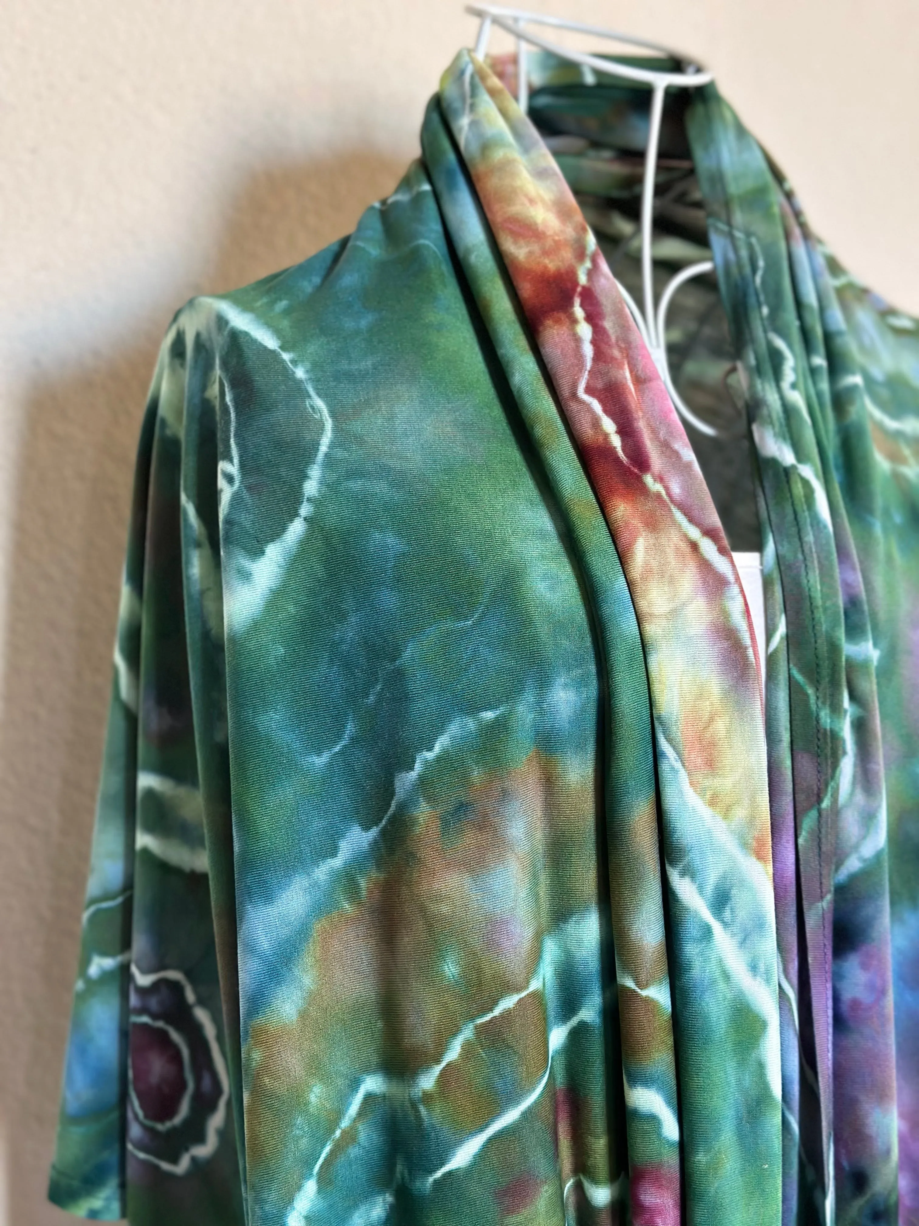 Geode XL Seamless Bali Rayon Jersey Infinity Scarf in ‘Tide Pool’