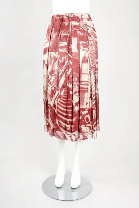 Industrial Women Pleated Skirt