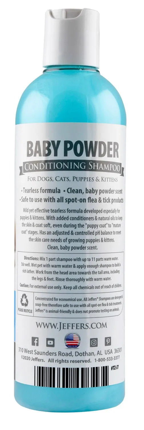 Jeffers Baby Powder Tearless Conditioning Shampoo