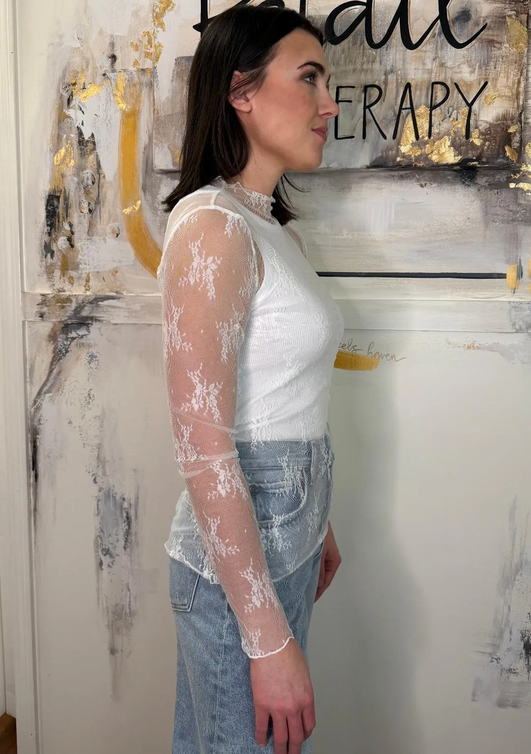 Lace Layering Top - color options