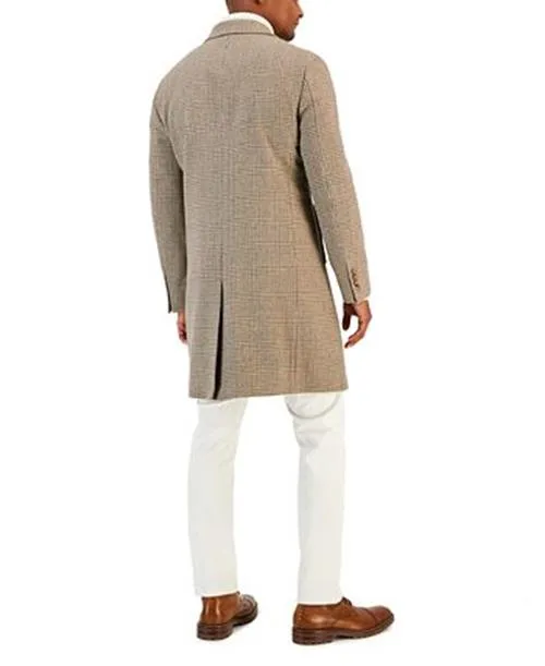 Lauren Ralph Lauren Mens Classic fit Overcoat Coat 38 S Beige