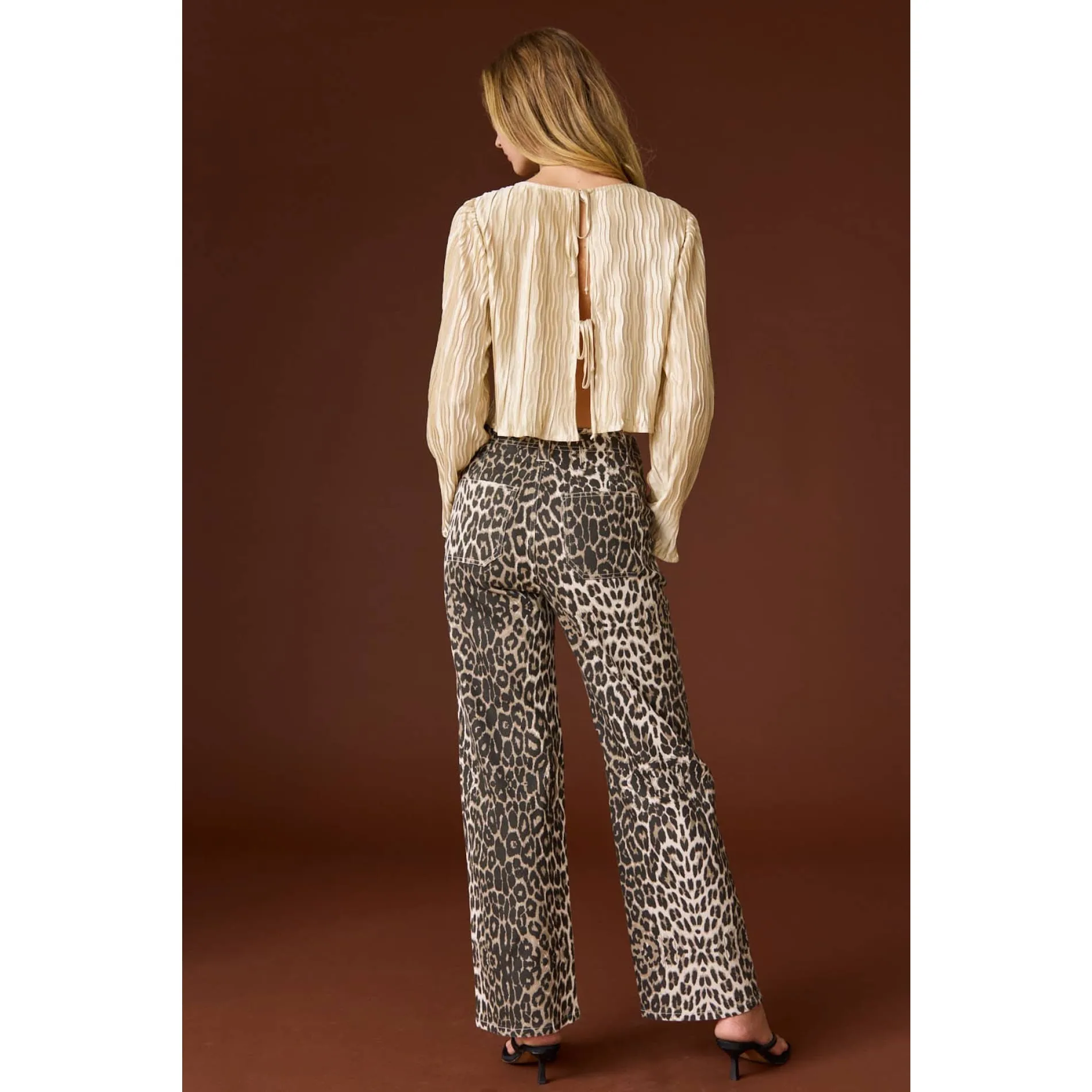 Leah Pleated Top