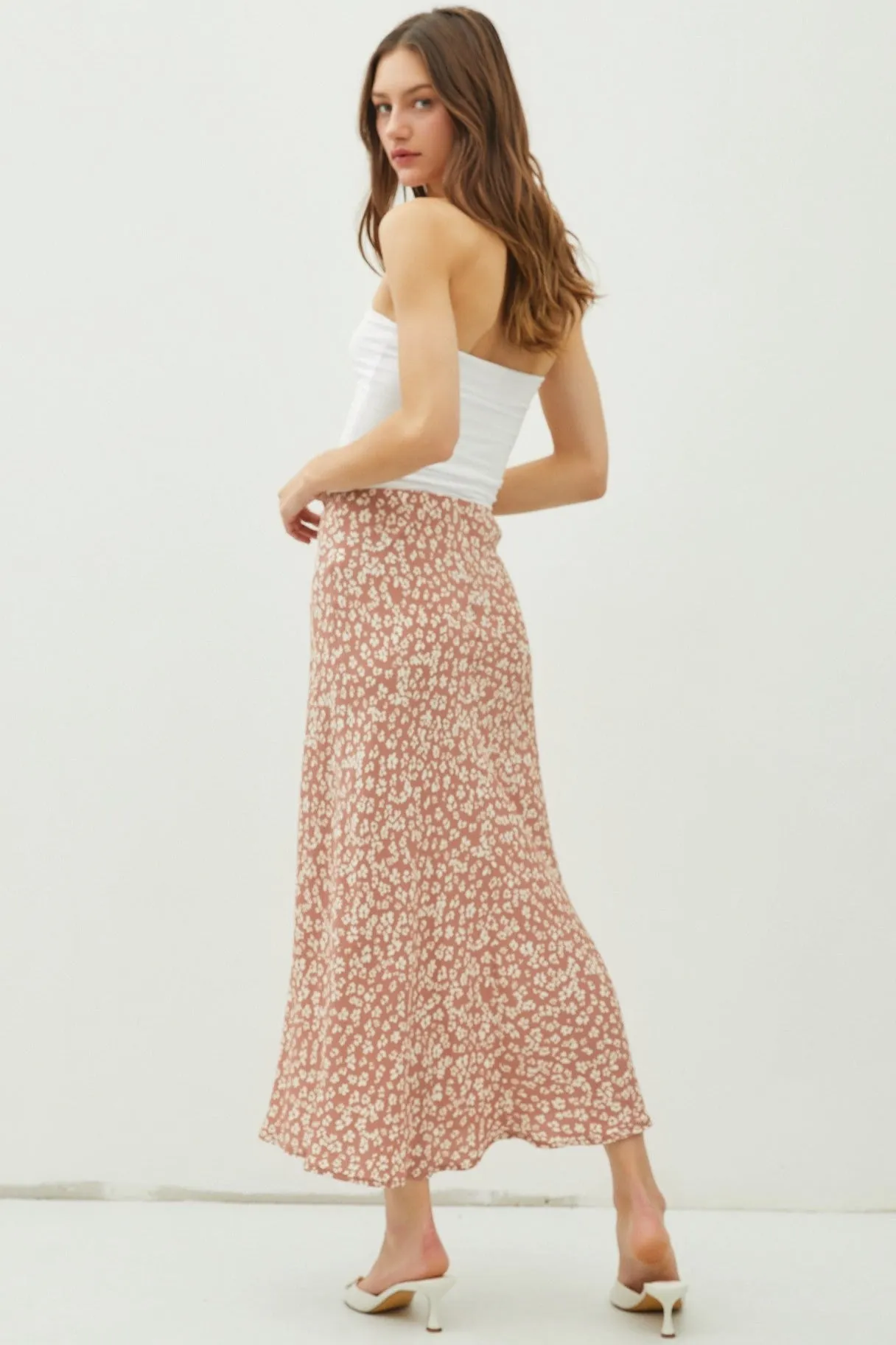 Leighton Floral Midi Skirt