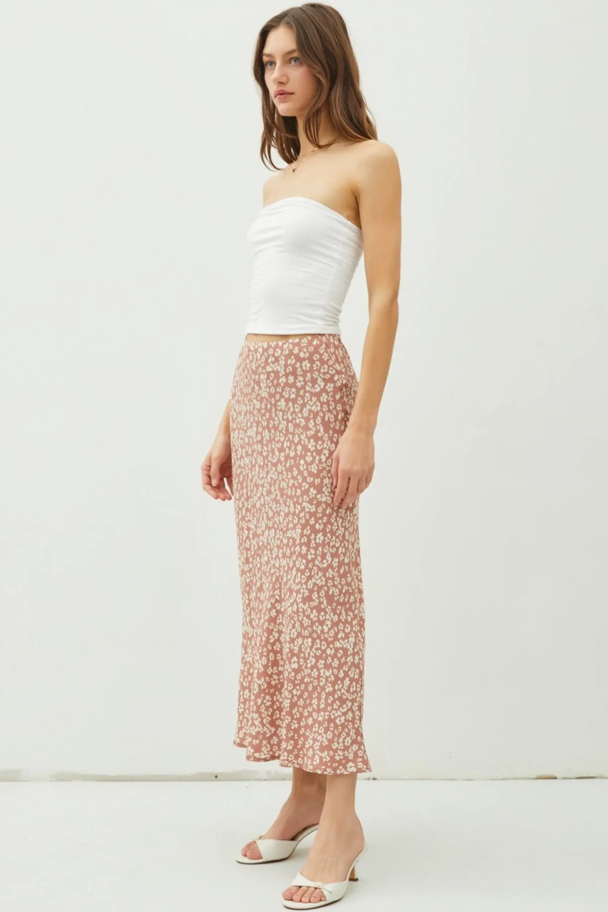 Leighton Floral Midi Skirt
