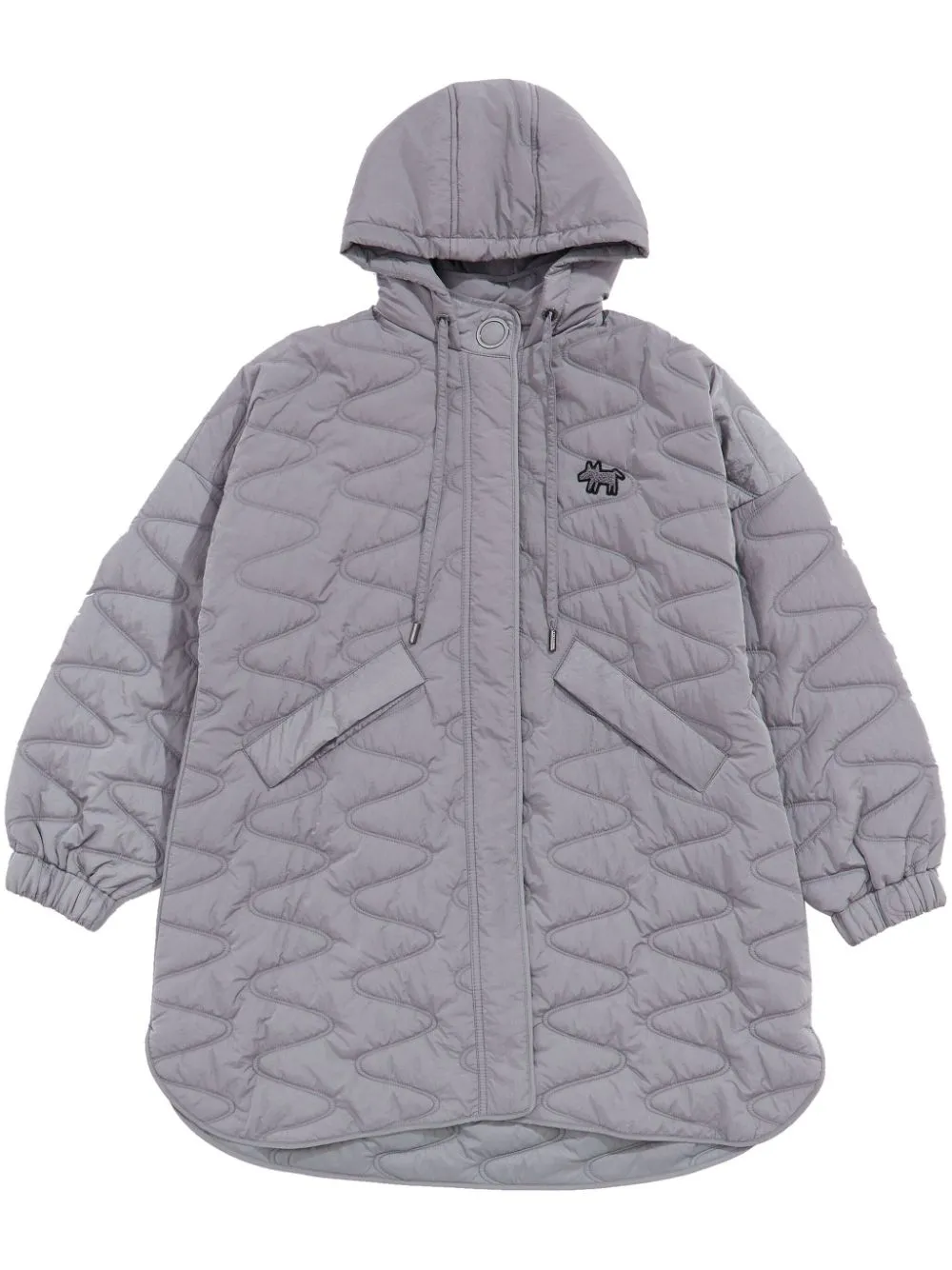 logo patch coat