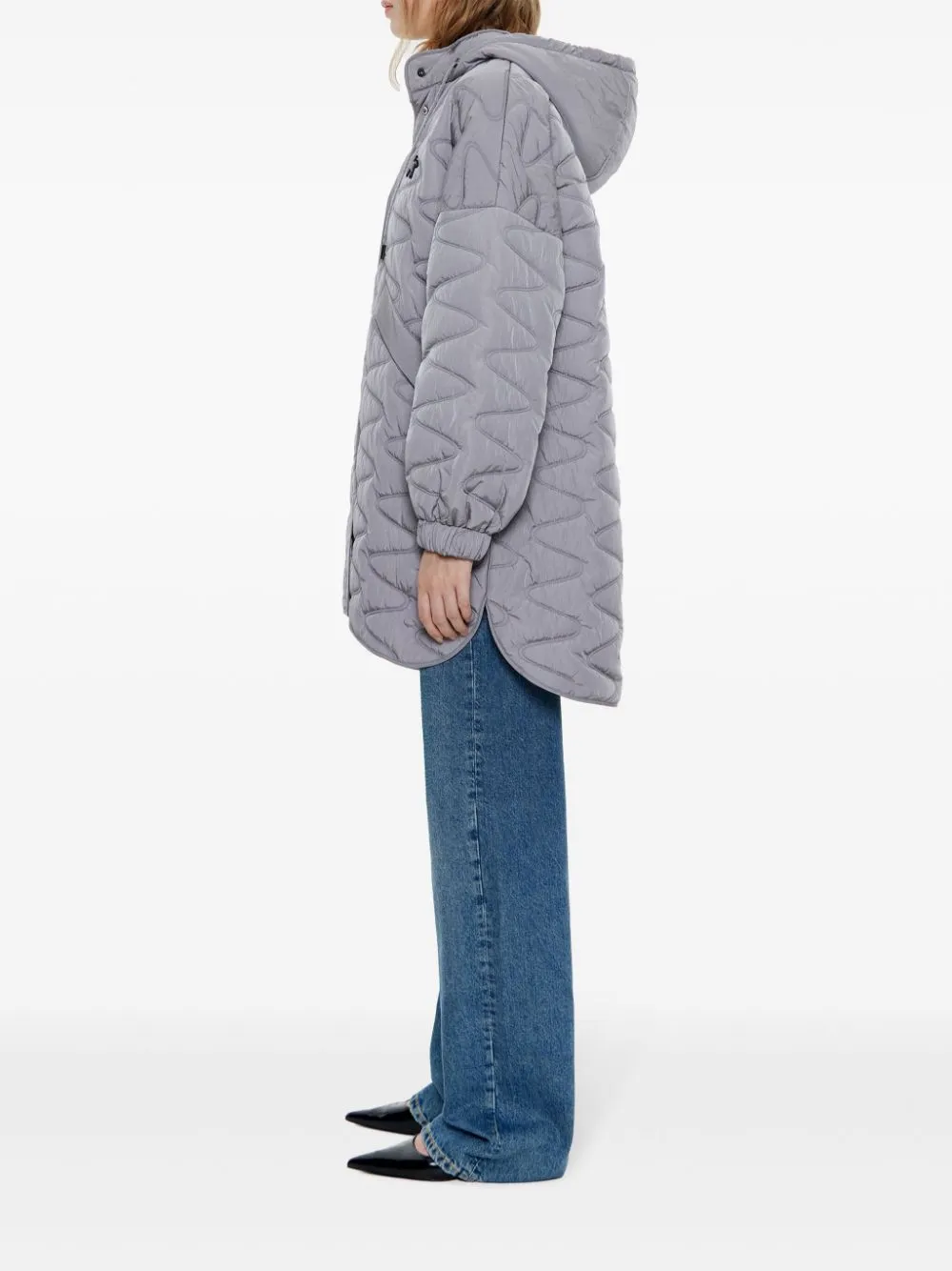 logo patch coat