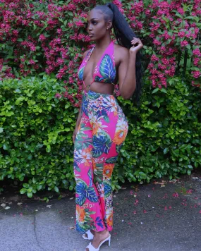 Megan Floral Jumpsuit