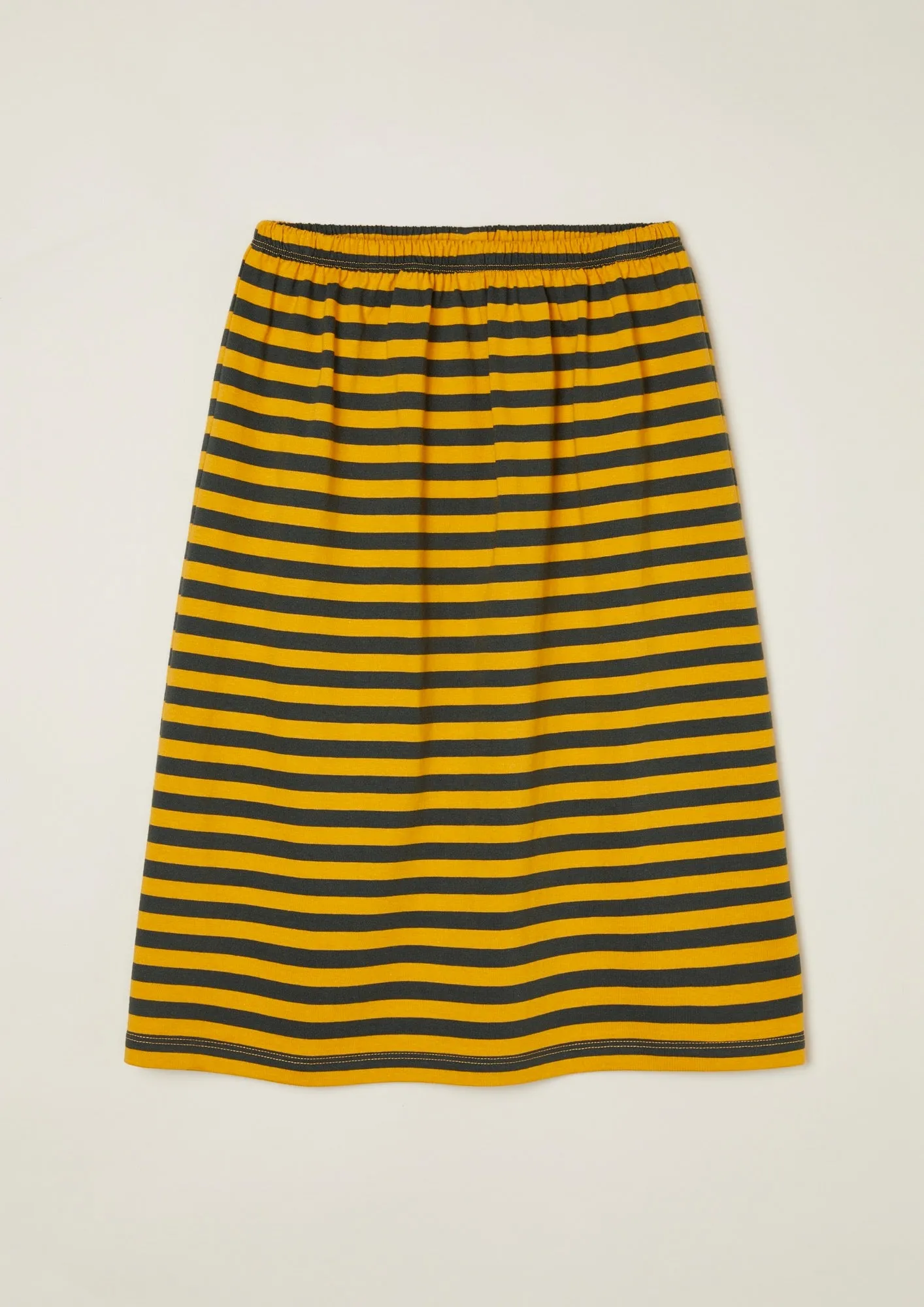 Midi Skirt - Sunflower Stripe
