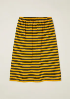 Midi Skirt - Sunflower Stripe