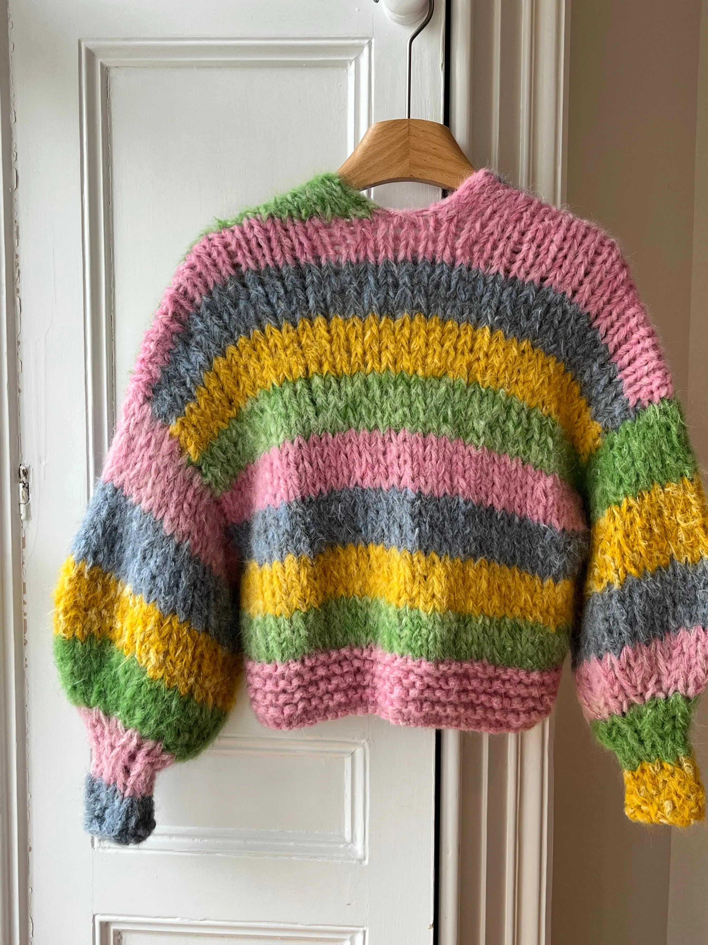 Mili Fluffy Knit Cardigan Prototype (Sample)