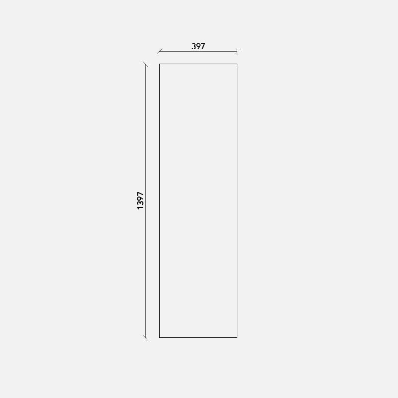 NATURAL OAK DOOR FOR METOD