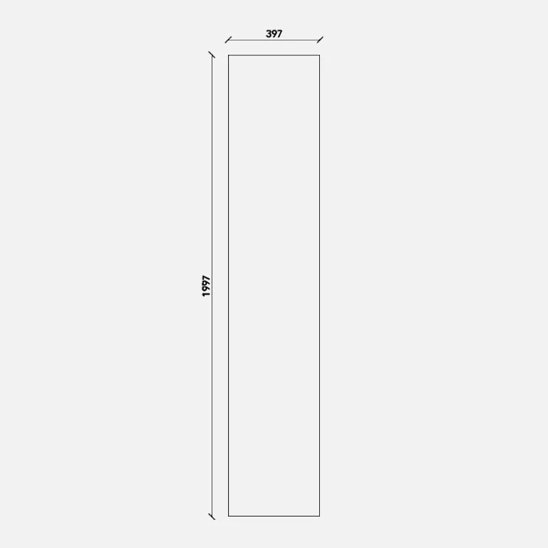 NATURAL OAK DOOR FOR METOD