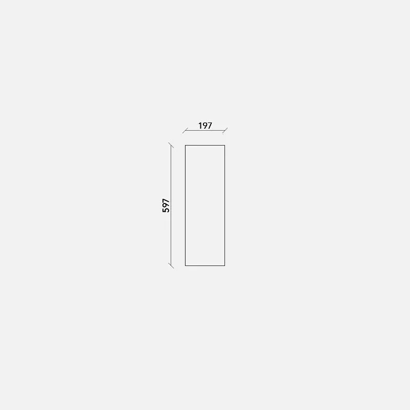 NATURAL OAK DOOR FOR METOD