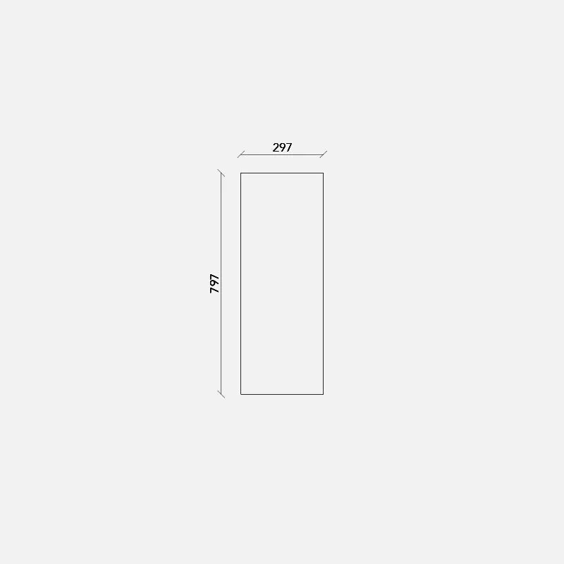 NATURAL OAK DOOR FOR METOD
