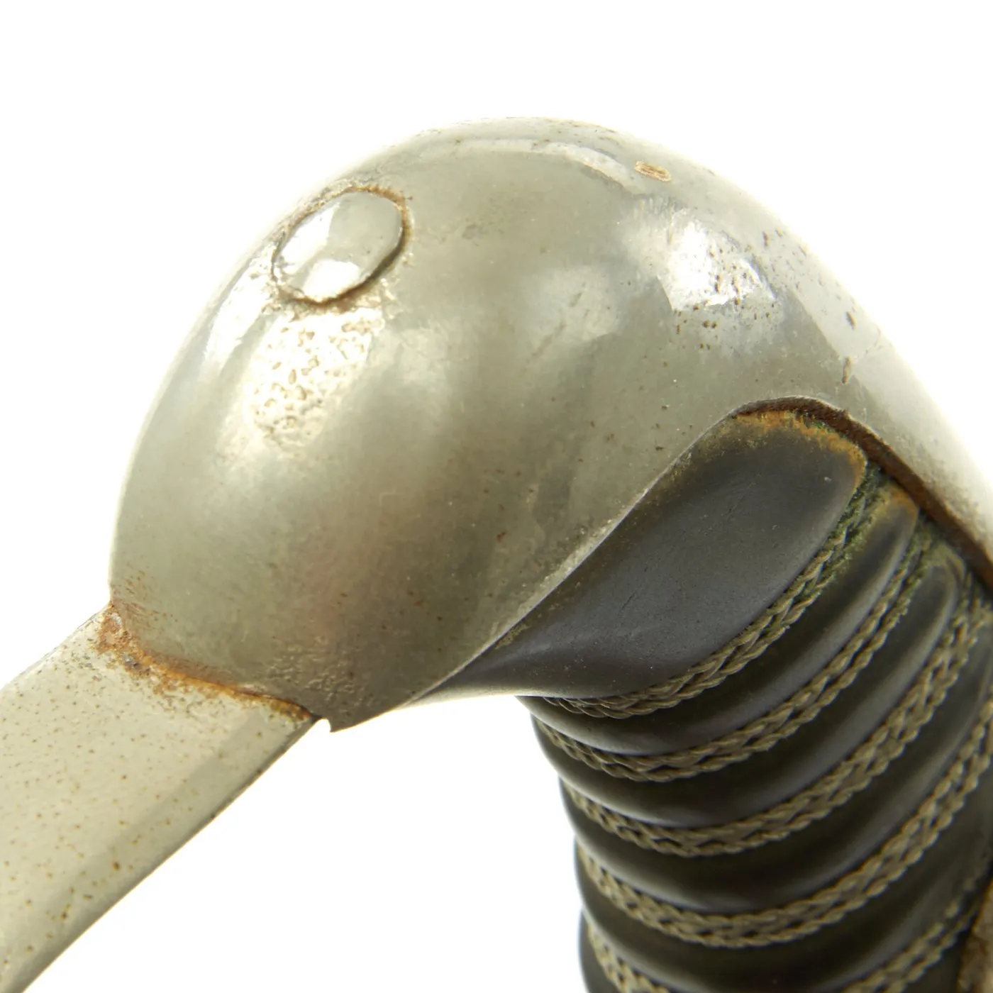 Original Imperial German WWI Etched 4th Guards Field Artillery NCO Dove's Head Sword by W.K. & C.