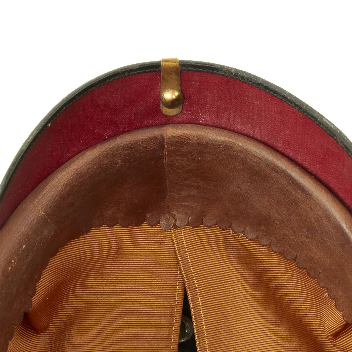 Original Imperial German WWI Prussian Garde du Corps Pickelhaube Helmet with Chin Strap by Depaheg